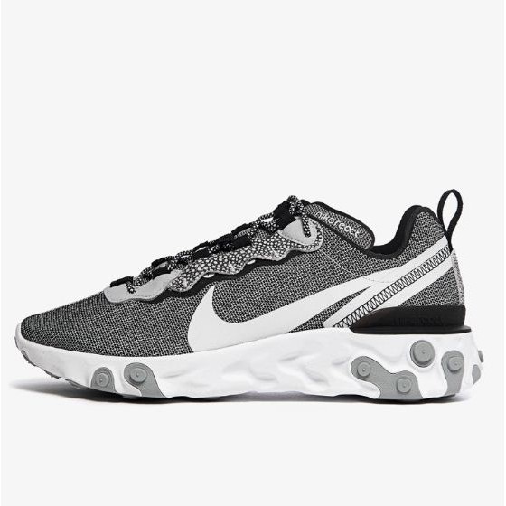 NIKE系列-React Element 55 男款輕量避震灰色休閒鞋-NO.CD2153100