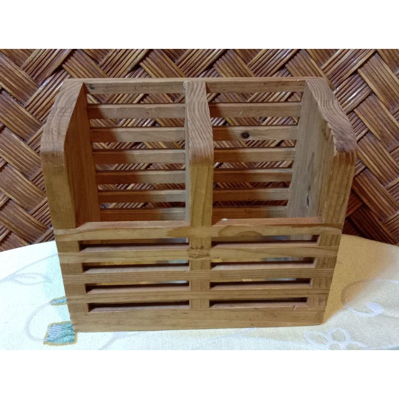 二手ikea木製餐具架