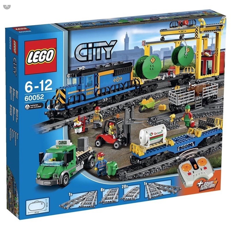 [全新未拆超低價] LEGO 樂高 60052 貨櫃列車 火車 城市系列