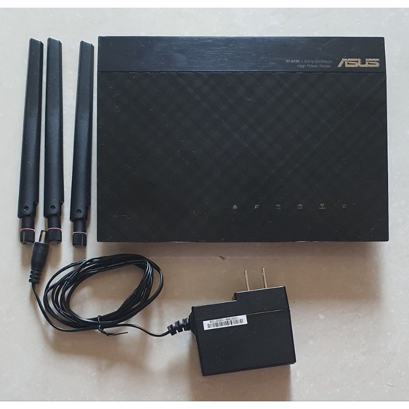 (過保)ASUS華碩RT-N18U 2.4GHz高效能無線分享器