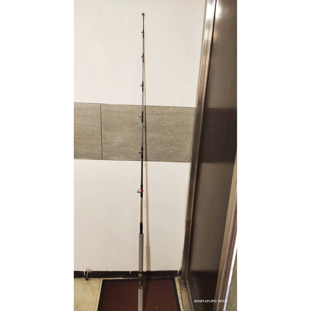 B-27日本中古手工竿 ZENAQ 8成新深海鐵板竿（15oz）JIGGING TRUST S66-15 GT