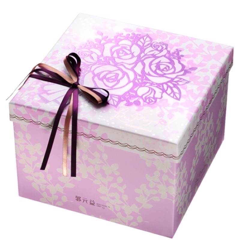 郭元益 浪漫紫花束💐喜餅【空盒】收納盒 客廳收納 居家收納