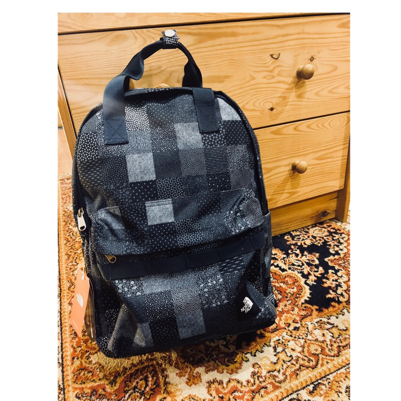 The North Face 拼接變形蟲 backpack 機能 後背包