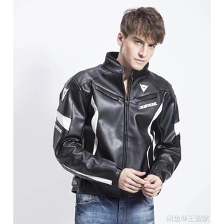 龍騎士 丹尼斯 帥氣合成皮衣 防風 保暖 贈送五件式護具