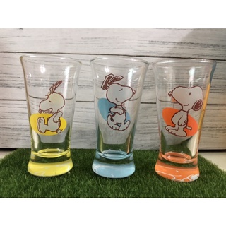 史努比 snoopy 玻璃杯 水杯 杯子 茶杯 造型杯