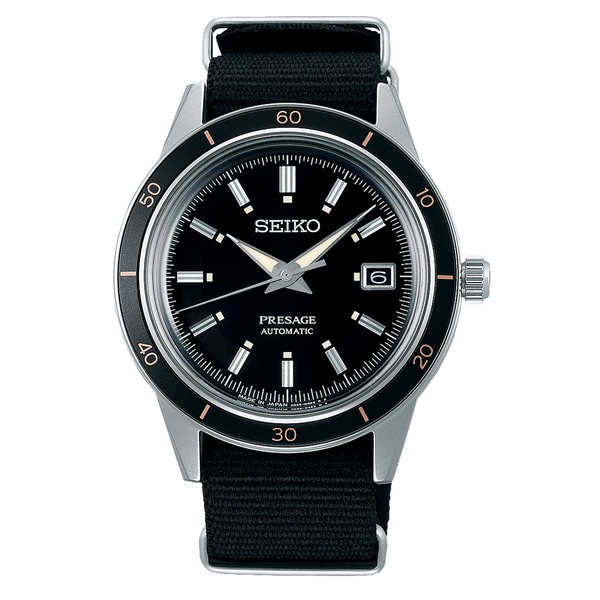 【SEIKO】PRESAGE 60’s復刻黑面機械錶 41mm SRPG09J1 4R35-05A0U 公司貨SK022