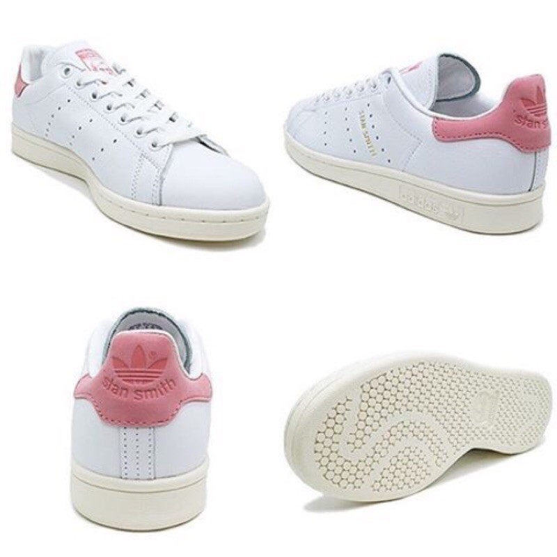 韓國限定蜜桃奶油adidas Originals Stan Smith 麂皮史密斯透氣潮流板鞋休閒鞋運動鞋情侶鞋質感街拍 蝦皮購物
