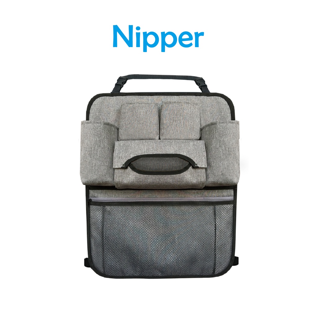 【Nipper】汽車椅背收納袋 置物袋  掛袋 椅背包 儲物袋 整理袋 懸掛 保護墊 雜物