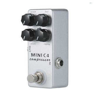 Yohi MOSKYAudio MINI C4 壓縮機吉他效果踏板真旁路