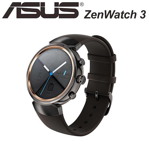 ASUS ZenWatch3 WI503Q-1RGRY0010-煙燻黑 快充