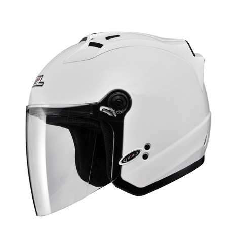 SOL 27S安全帽 素色 素白 半罩 3/4罩 通風透氣 LED燈 雙D扣 抗UV