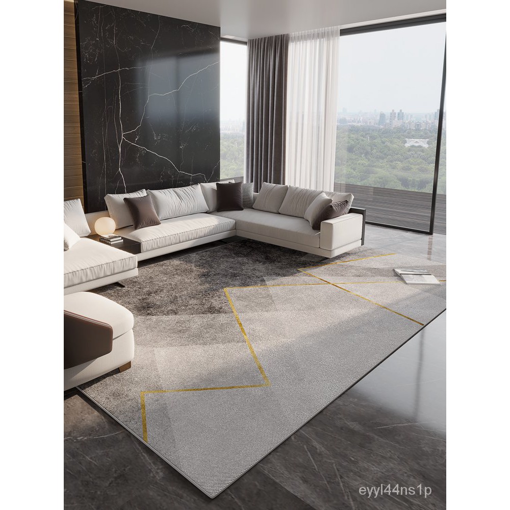 免運  新品   輕奢高級地毯客廳沙發茶几毯北歐現代簡約家用臥室墊子地墊大面積