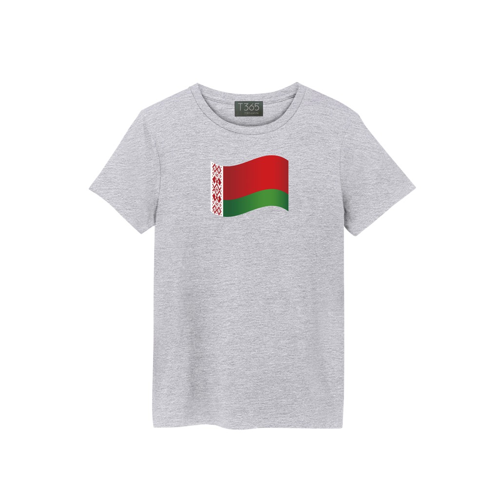 T365 白俄羅斯 Belarus 國旗 國家 飄揚 T恤 男女皆可穿 下單備註尺寸 短T 素T 素踢 TEE 短袖