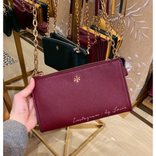 美國正品🇺🇸 Tory Burch TB 皮革 鏈條 斜背包