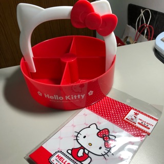 Hello kitty 分裝盒 收納盒 擺設 禮物袋 辦公室小物 手創 包裝