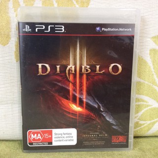 PS3 澳版 稀有品 暗黑破壞神 3 Diablo III