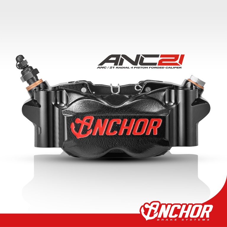 【ANCHOR】銨科 ANC-21 重力鑄造 輻射 卡鉗 四活塞 輻射卡鉗 雙插銷 鎖點108mm