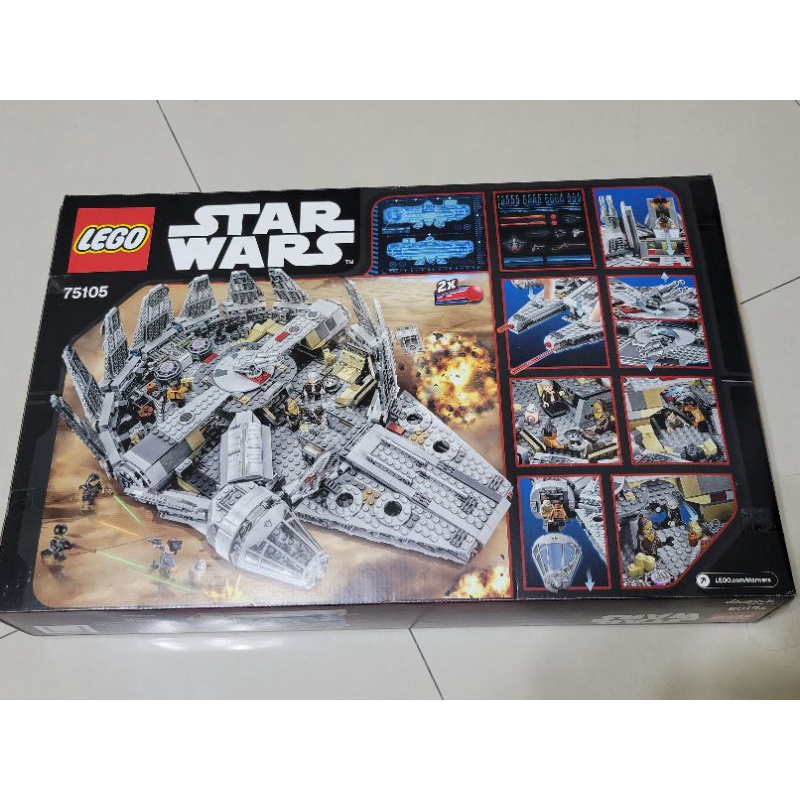 （全新未拆封現貨）樂高LEGO#75105＊STAR WARS 星際大戰。千年鷹號。