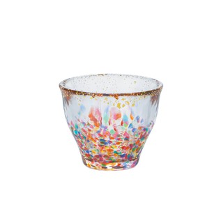 【現貨/發票】日本 ADERIA 津輕 手作金彩花火 湯吞杯 85ml 石塚硝子 清酒杯 酒杯 日本製 企業採購