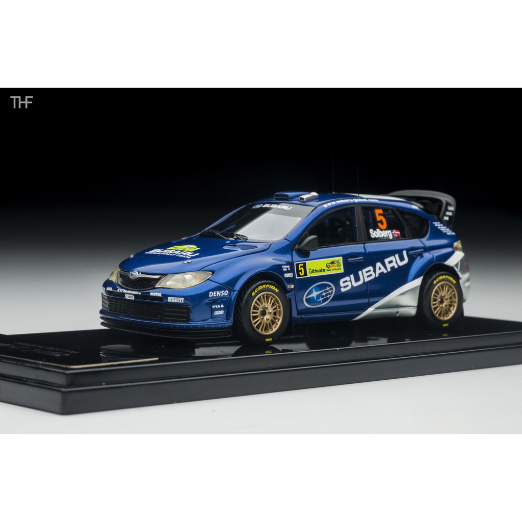 Subaru Impreza WRC 2008 Greece P.Solberg 1/43 原廠精品