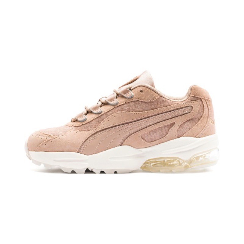 PUMA CELL Stellar Tonal Wns 女性復古慢跑運動鞋-粉膚色(尺碼24.5cm)