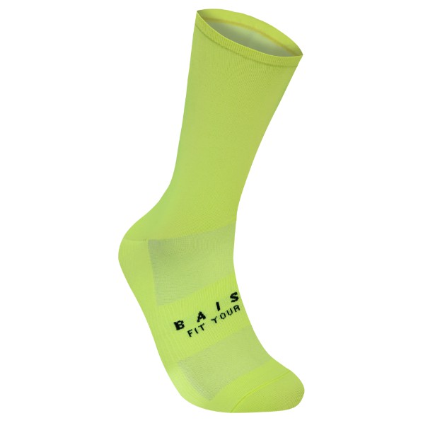 BAISKY百士奇自行車襪運動襪 潔淨 螢光綠
