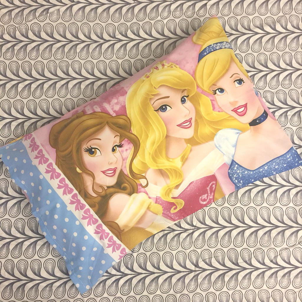 Disney 迪士尼  公主 長髮公主 美女與野獸 貝兒 仙杜瑞拉 灰姑娘 睡美人 枕套 枕頭 枕頭套 寢具