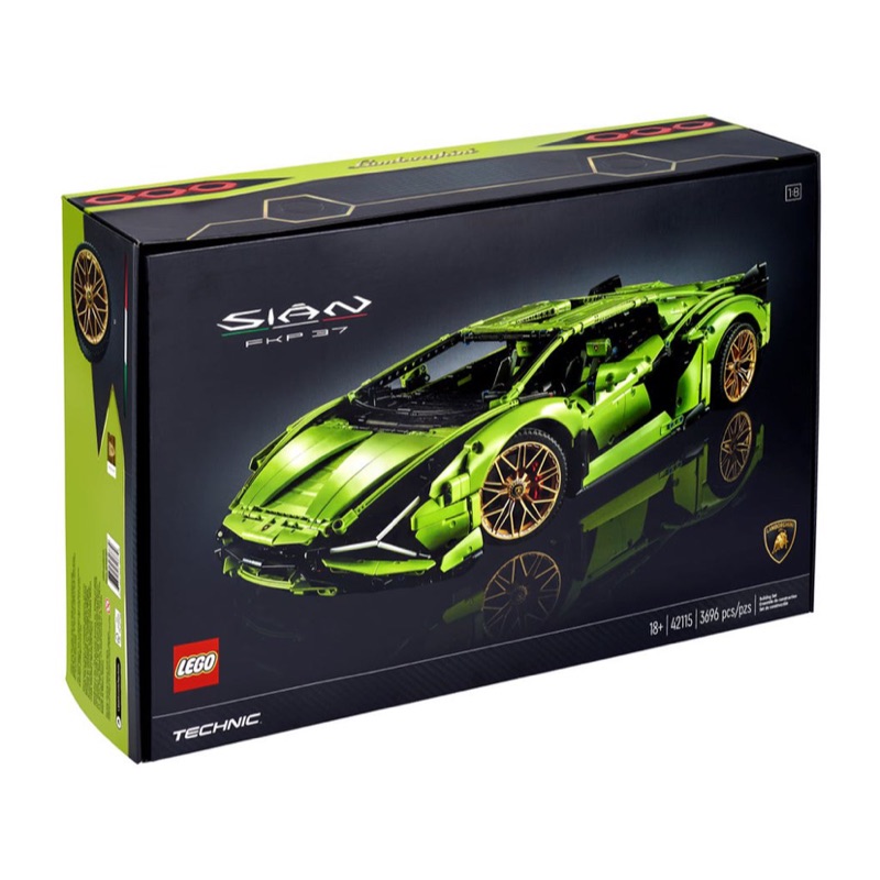 (現貨）「LEGO 42115 藍寶堅尼(Lamborghini) Sián FKP 37」