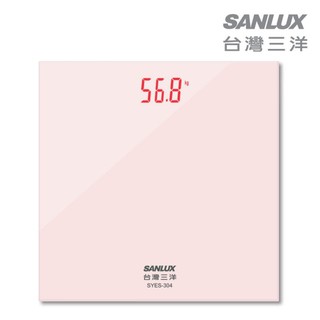 【SANLUX 台灣三洋】數位LED體重計(SYES-304)