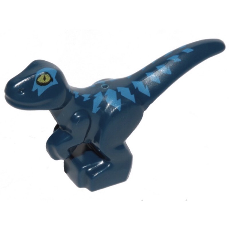 樂高 LEGO 小恐龍 恐龍寶寶 迅猛龍 藍色 侏羅紀世界