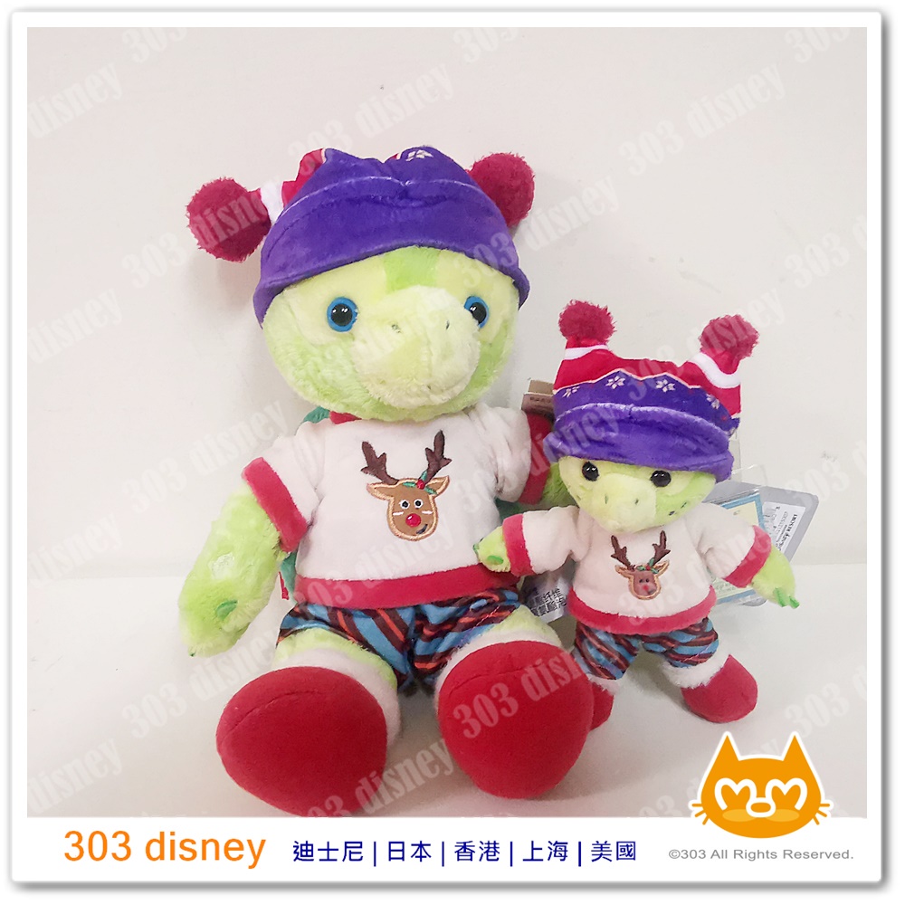 上海迪士尼樂園 2020 冬日 聖誕節 歐嚕 OLU 吊飾 玩偶【disney 代購】