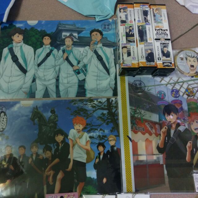 排球少年烏野青城宮城限定資料夾 蝦皮購物