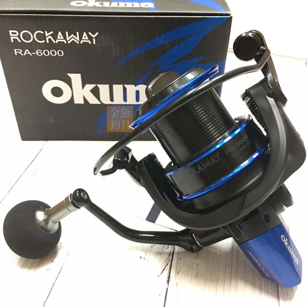 OKUMA 寶熊 ROCKAWAY RA-6000 遠投捲線器 紡車式捲線器