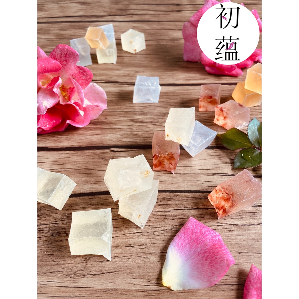 初蘊手作琥珀糖 花草系列琥珀糖琥珀糖果琥珀糖日本喜糖琥珀糖免運琥珀糖專賣店asmr 網紅糖果 蝦皮購物