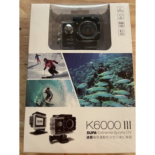 速霸 K6000 III 三代 Full HD 1080P 極限運動防水型 行車記錄器