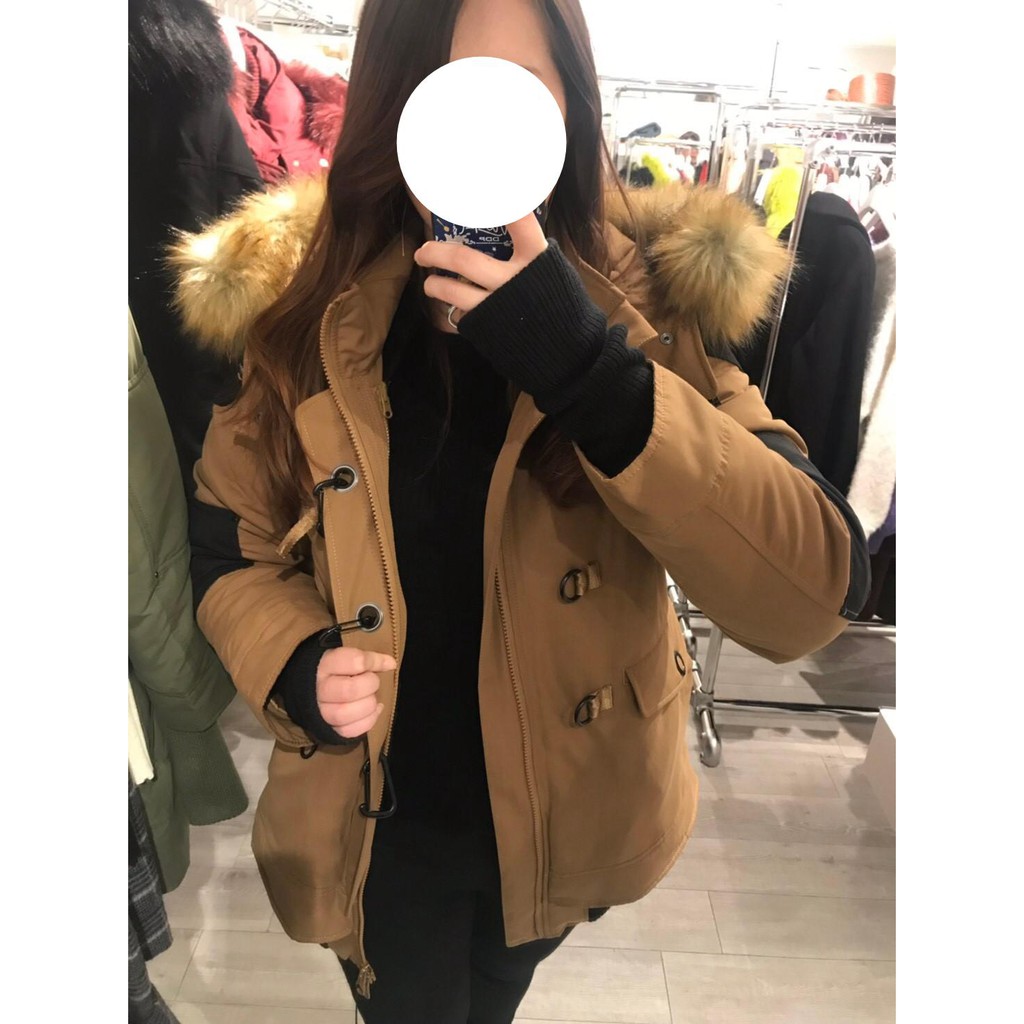 (預購)  　2018 日本SLY N3B日本專櫃代購 大毛帽 軍裝外套