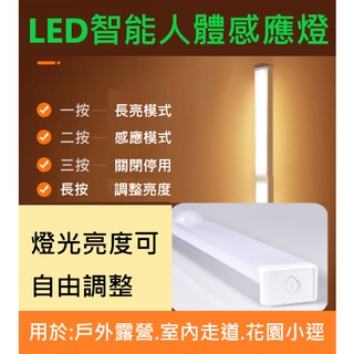現貨 LED磁吸感應燈 露營燈 櫥櫃燈 走廊燈 展示燈 床頭燈