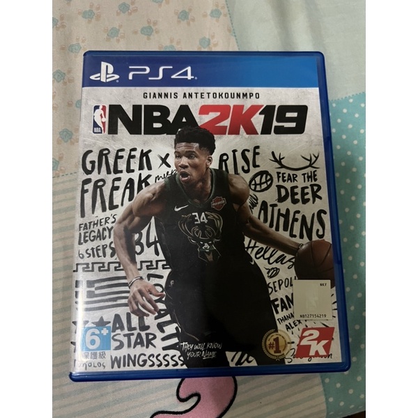 NBA2K19 PS4 遊戲 二手品