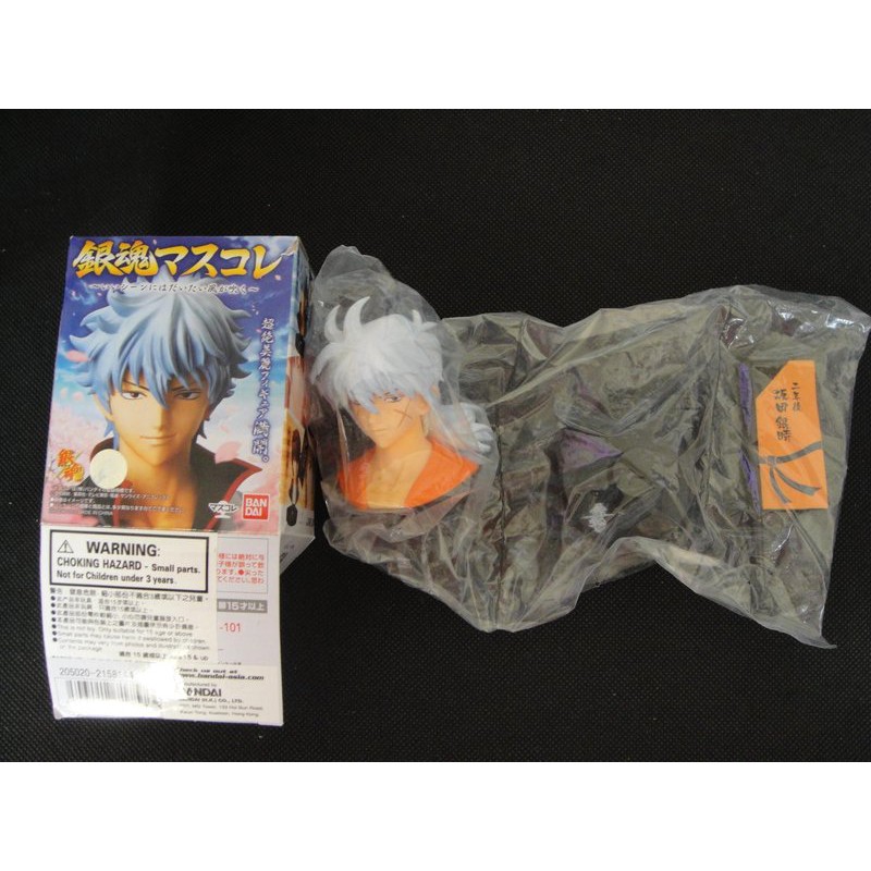 全新bandai 銀魂旗幟頭像人物半胸像單售 隱藏版二年後銀時 蝦皮購物
