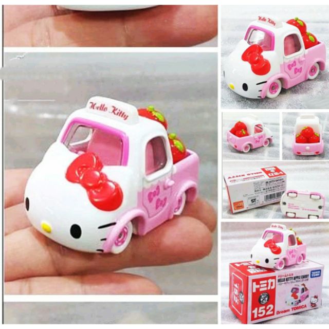 牛牛ㄉ媽*日本進口正版商品 Hello Kitty小汽車 TOMICA TOMY 多美汽車 凱蒂貓 No.152 貨車款