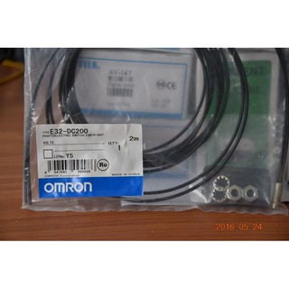 OMRON E32-DC200 光纖線、光纖管、光纖感測器