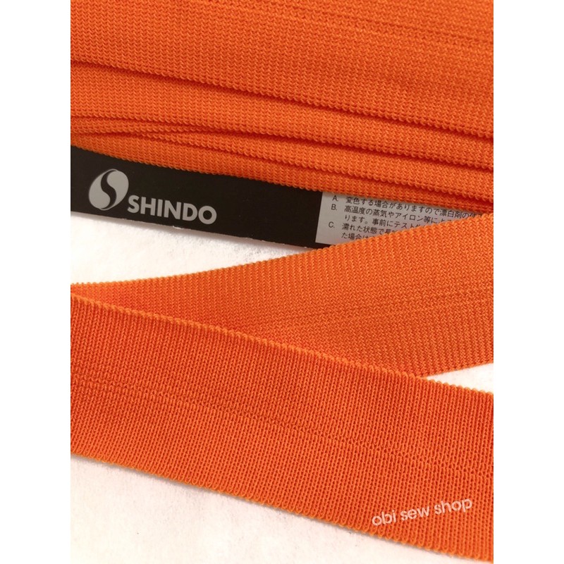 ☘️ OBi 歐比縫紉小舖(ᵔᴥᵔ) 日本SHINDO 針織彈性帶 彈力包邊帶 滾邊帶
