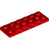 LEGO 4565431 87609 紅色 2x6 2/3 側接 轉向 薄板