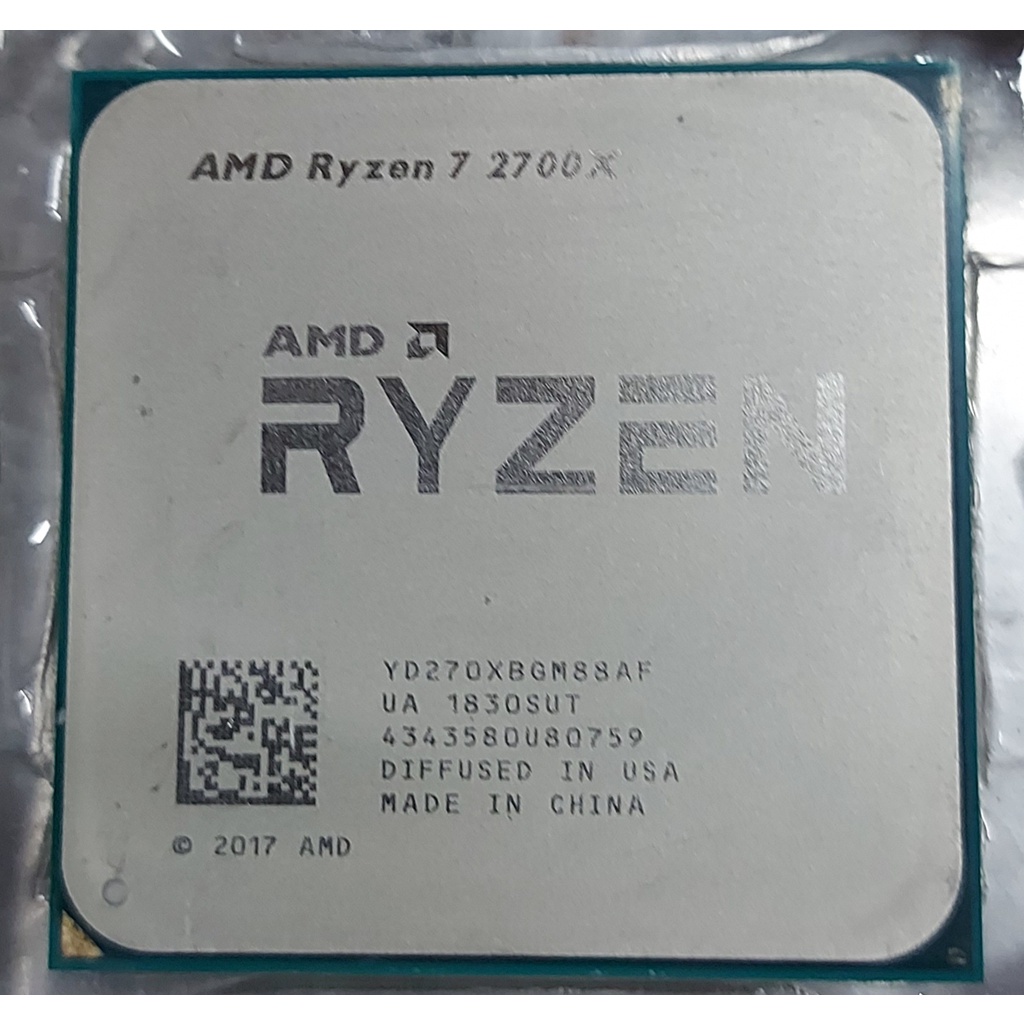 AMD Ryzen™ 7 2700X CPU 16核心