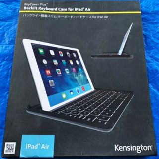Kensington藍牙鍵盤保護套 9.7吋 iPad Air掀蓋式立架