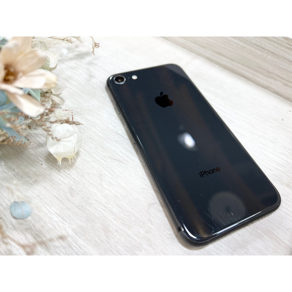 💜💜台北iPhone優質手機專賣店💜💜出清中🍎IPhone 8 64G 黑色電池🔋全新100%  無盒裝有配件