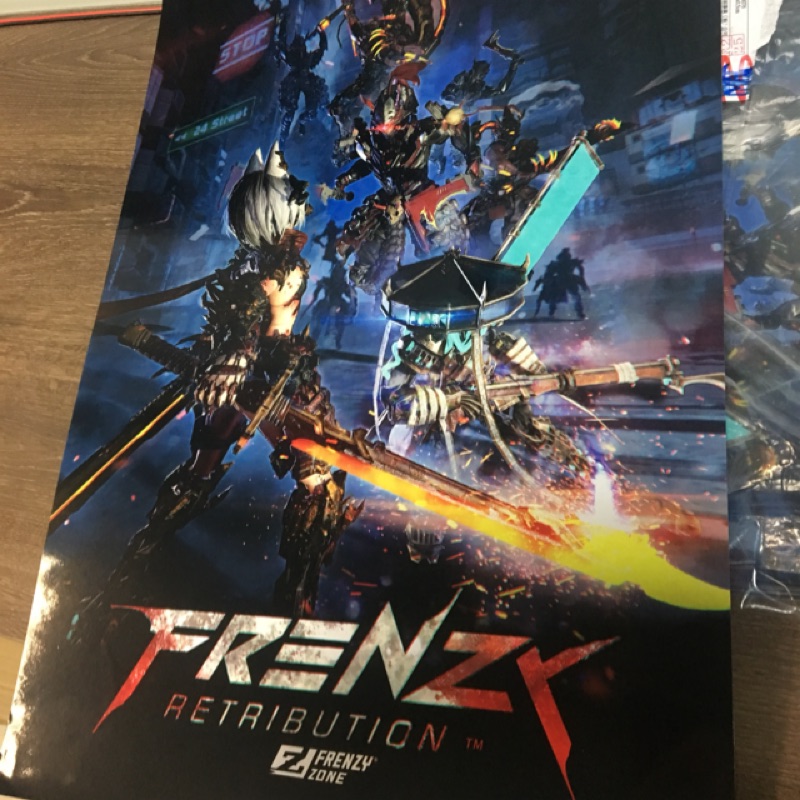 罪業狂襲frenzyretribution 海報團購價3件以上全部80 蝦皮購物