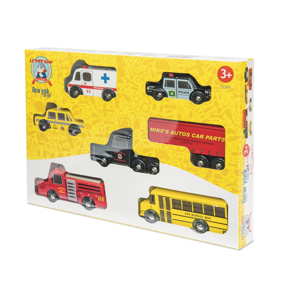 英國Le Toy Van 小小工程師系列-紐約交通 