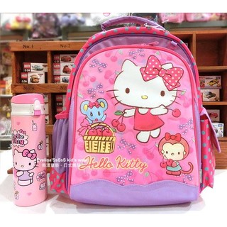 💄現貨💄HELLO KITTY x 櫻桃 學童 小學生 專業護脊書包