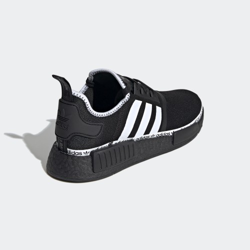 Image of 【小八】Adidas NMD R1 Black 黑白 串標 FV8729 #3